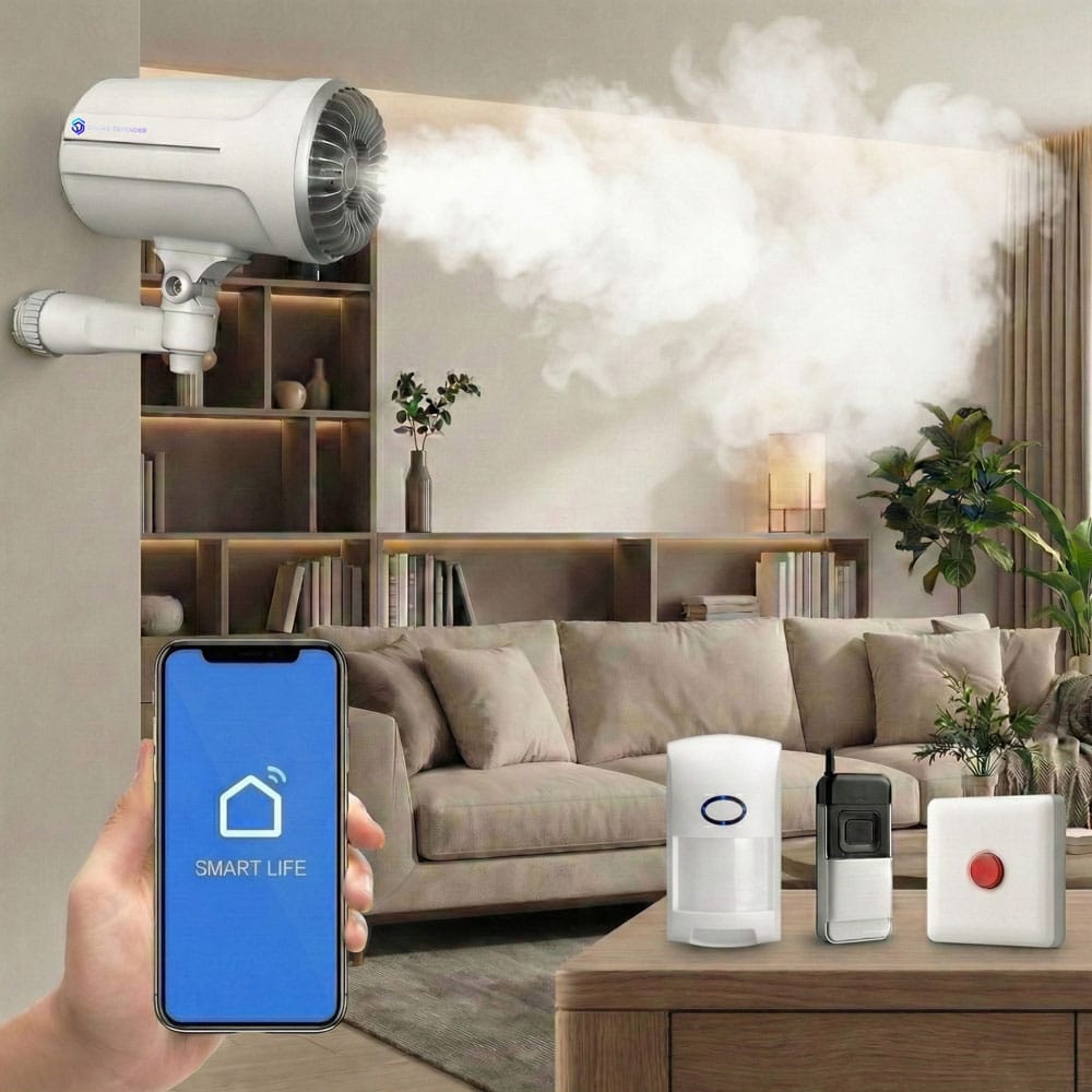 Pack Smoke-Defender dimgenerator med WiFi-detektor